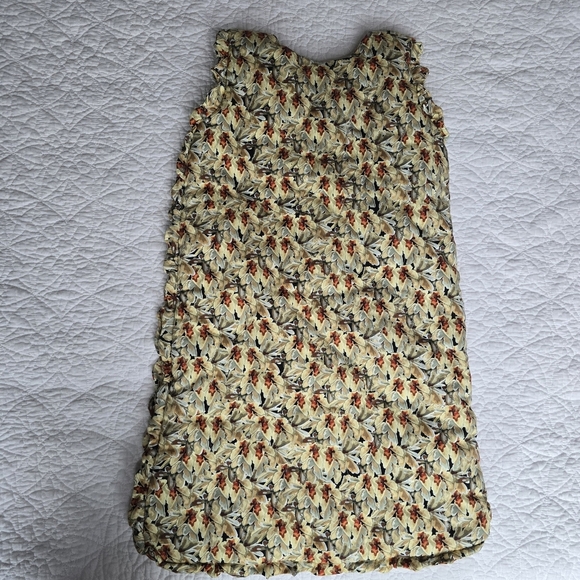 Kika Vargas Baby Quilted Ruffle Edge Floral Print Sleep Sack Wearable Blanket - Picture 11 of 14
